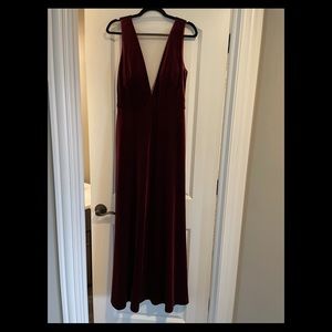 Jenny Yoo Logan Velvet Bridesmaids Dress